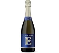 Elton John Blanc de Blancs Zero, 75cl, 0% ABV, Premium Non-Alcoholic Sparkling Drink, Perfect for Gifting and Celebrations.