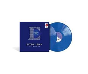 Elton John Diamonds - Translucent Blue Vinyl - Sealed US 2-LP Double vinyl album record B0030139-01 Island UMe 2019 Audiophile