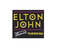 Elton John Farewell Yellow Brick Road Patch Badge Embroidered Iron On Applique