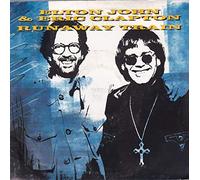 Elton John Featuring Eric Clapton - Runaway train (1992, & Eric Clapton) / Vinyl single [Vinyl-Single 7'']