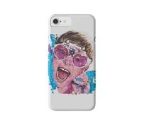 Elton John Gifts Silicone White iPhone Case for iPhone 11 Pro Max Gifts Merchandise Gifts for Women Men UK