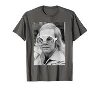 Elton John Goodbye Yellow Brick Road Era Glasses T-Shirt