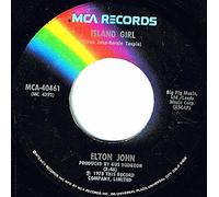 Elton John - island girl 45 rpm single