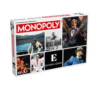 Winning Moves Elton John Monopoly Board Game Familiy Game perfect for 2-6 players and makes a great gift for fans aged 12 and up