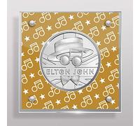 Elton John Perspex/Acrylic Coin Display for Five Pound Music Legends Coin