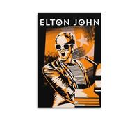 Elton John Rock N RollWall Art Canvas Poster Music Albums And Movies Decorative Painting for Living Bed Room 08x12inch(20x30cm) Unframe-style