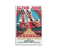 Elton John Rock N RollWall Art Canvas Poster Music Albums And Movies Decorative Painting for Living Bed Room 16x24inch(40x60cm) Unframe-style