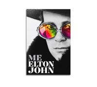 Elton John Rock N RollWall Art Canvas Poster Music Albums And Movies Decorative Painting for Living Bed Room 16x24inch(40x60cm) Unframe-style