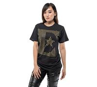 Elton John T Shirt Diamante E Logo Official Unisex Black L