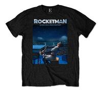 Elton John - T-Shirt # L Unisex Black # Rocketman Starry Night