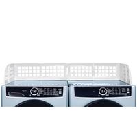 ELTOW Laundry Guard, Magnetic Fence for Washer/Dryer to Keep Clothes from Falling Behind, with 8 Strong Magnets for Very Firm Hold, Laundry Room Accessories and Gadgets, Fits Most Washers