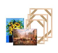 ELTOX Photo Frame,Wooden Canvas Frame Wooden Canvas Frame DIY Oil Painting Canvas Print Painting Frame Gallery Canvas Stretcher Home Decoration (Color : 50x80cm)