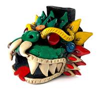 ELTRICOLOR Aztec Whistle - Silbato Azteca - Quetzalcoatl Screaming Whistle - Terrifying Mayan Aztec Sound 125+ Decibels
