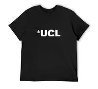Elu Jyerb University College London Mens T-Shirt Unisex Graphic Black Tee Shirt L