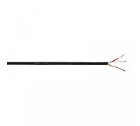 elumen8 INSTALL Screened 2 Core Mic Cable, 100m Drum Black