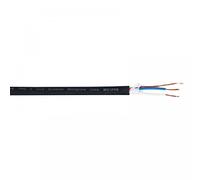 elumen8 PRO Screened 2 Core Mic Cable, 100m Drum Black