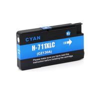 ELUPNMF 12 Compatible Ink Cartridges Full With Ink Compatible With 711XL 711 HP711 Compatible With DesignJet T120 T520 Printers(1PCS CYAN)