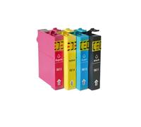 ELUPNMF 12 Pack T0611 Compatible Ink Cartridges Compatible With Stylus Printers D88 DX3800 DX3850 DX4200 DX4250 DX4800 DX4850 T0611 T0612 T0613