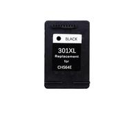 ELUPNMF 2x Replacement Ink Cartridges Compatible With HP301 Compatible With Deskjet Printers 1000 1050 2000 2050 2050S 2510 3510 3050 3050a(1 BK)