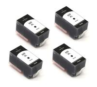 ELUPNMF 4 Pack Compatible Ink Cartridges Compatible With 920 920XL Officejet 6000 6500 6500A 7000 7500 7500A Printers With Chip 4 Color(4PCS-BLACK)