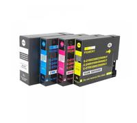 ELUPNMF 4color Compatible Ink Cartridge For PGI2100 PGI-2100XL PGI-2100 Works With MAXIFY IB4010 IB4110 MB5110 MB5310 MB5410 Printers(1Set 4pcs(dye))