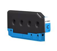 ELUPNMF 4Color Compatible Ink Cartridge T08C1 T08C2 T08C3 T08C4 Compatible With AM-C5000 AM-C6000 C5000a C6000a T08C T80D(1PCS CYAN)