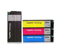 ELUPNMF Compatible 993 993XL Ink Cartridge Compatible With PageWide Pro MFP 755dn 774dn 774dns 750dn 750dw 772dn 772dw 777zs(1SET)