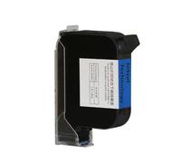 ELUPNMF Compatible Industrial Inkjet Printer Black Ink Cartridges Compatible With Printing QR Code Labels With Date And Batch Number(1XBlue-12.7mm)