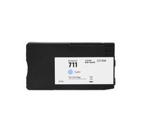 ELUPNMF Compatible Ink Cartridge Compatible With 711 Compatible With DesignJet T120 T520 T530 Print Head Plotter(1PC CYAN)