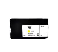 ELUPNMF Compatible Ink Cartridge Compatible With 711 DesignJet T120 T520 T530 Print Head Plotter(1pc Yellow)