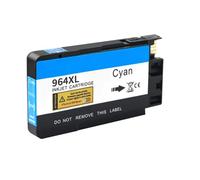 ELUPNMF Compatible Ink Cartridge Compatible With 964XL 964 Compatible With OfficeJet Pro 9010 9012 9013 9014 9015 9016 9018 9019 9020 9025 Printer(964XL-C)