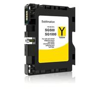 ELUPNMF Compatible Ink Cartridge Compatible With SG500 SG1000 A3 Sublimation Ink With Chip Compatible With SG500 SG1000 Color Printing(Y)