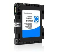 ELUPNMF Compatible Ink Cartridge Compatible With SG500 SG1000 A3 Sublimation Ink With Chip Compatible With SG500 SG1000 Color Printing(C)