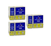 ELUPNMF Compatible Ink Cartridge Compatible With T057 T058 Compatible With ME1 ME100 ME1 Series(3sets)