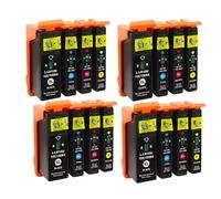 ELUPNMF Compatible Ink Cartridge LM100 LM100XL LM108 LM105 Compatible With Printers S301 S302 S305 S405 S409 S505 S605 S308 S408 S508 S608 815(LM100 105 108 4set)