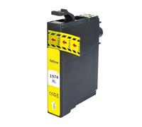 ELUPNMF Compatible Ink Cartridge Set Compatible With T1971 T1962 T1963 T1964 Compatible With XP101 XP201 XP211 XP401 XP204 XP104 XP214 XP411 WF-2532(Y 1PC)