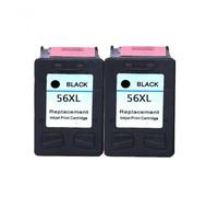 ELUPNMF Compatible Ink Cartridges C6656A C6657A Compatible With HP56 HP57 Deskjet 450 450CBI 450CI 450WBT F4140 F4180 5150 5550(2BK)
