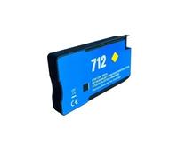 ELUPNMF Compatible Ink Cartridges Compatible With HP712 Plotter Printer Models T230 T250 T630 T650 T210(Yellow 29ML)