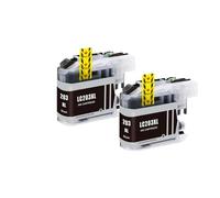 ELUPNMF Compatible Ink Cartridges Compatible With LC203XL LC201XL LC203 LC201 Compatible With MFC-J4320DW J4420DW J4620DW J5520DW J5620DW J5720DW(2bk)