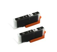 ELUPNMF Compatible Ink Cartridges PGI-780XL CLI-781 Compatible With TS9170 TS8170 TS8270 Printers(2PCS-SMALL BLACK)