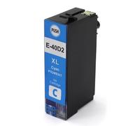 ELUPNMF Compatible Inkjet Cartridge T40D1 T40D2 T40D3 T40D4 Compatible With SureColor SC-T3100 SC-T5100 SC-T2100 Series(T40D2-CYAN)