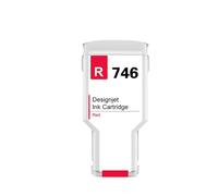 ELUPNMF Compatible Inkjet Ink Cartridge Compatible With Printer Supplies 746 P2V82A P2V83A P2V80A P2V78A For Part Number 746 For Use With DesignJet Z6 Z9+(HP-746-R-300ML)
