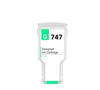 ELUPNMF Compatible Inkjet Ink Cartridge Compatible With Printer Supplies 746 P2V82A P2V83A P2V80A P2V78A For Part Number 746 For Use With DesignJet Z6 Z9+(HP-747-G-300ML)