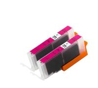 ELUPNMF Compatible PGI770 PGI-770 CLI-771 PGI770XL Ink Cartridges Compatible With MG7770 MG5770 MG6870 Inkjet Printers(2PCS-MAGENTA)
