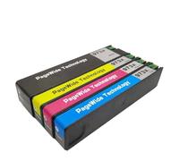 ELUPNMF Compatible Replacement Ink Cartridge Compatible With HP973 HP973X Compatible With Pagewide Pro 452dn 477dn 552dw 577dw Managed P55250dw(ONE SET (4PCS))