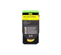 ELUPNMF Compatible Toner Cartridge NA Version 70C1HK0 70C1HC0 70C1HM0 70C1HY0 Compatible With CS310 CS410 CS510 CS310dn CX410de CX510 Color Printing(70C1HY0-Y 3K)