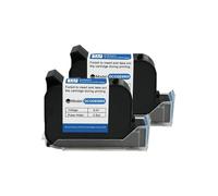 ELUPNMF DCODE 6900 Handheld Thermal Inkjet Printer 12.7mm Fast Dry Solvent Ink Cartridge Compatible Black Ink Unencrypted(2PCS)