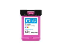 ELUPNMF Ink Cartridge Compatible With 60XL 60 XL Printer Models And Deskjet D2530 D2545 D2560 D2563 D2500 F4200 D2566 D2568 Compatible With 60(1 Color)