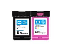 ELUPNMF Ink Cartridge Compatible With 60XL 60 XL Printer Models And Deskjet D2530 D2545 D2560 D2563 D2500 F4200 D2566 D2568 Compatible With 60(1 SET)