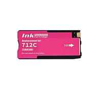 ELUPNMF Vilaxh Compatible Ink Cartridge Compatible With 712 XL 3ED71A 3ED67A Compatible With DesignJet T210 T230 T250 T630 T650 Printers(M)